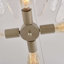 Lustre moderne en verre brossé 29 po Marta