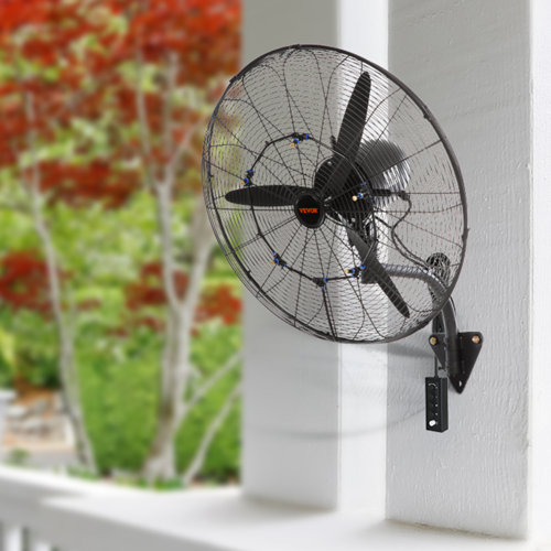 VEVOR 29.1'' Oscillating Wall Mounted Fan Fan & Reviews | Wayfair