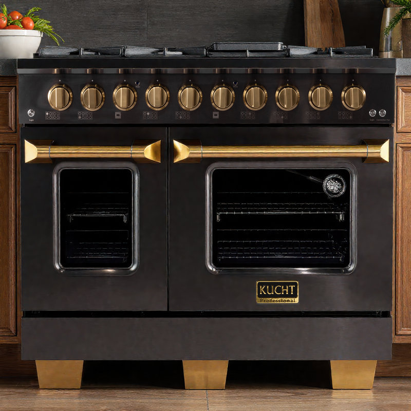 Gemstone™ KED 483 Series 48" 4.2 Cubic Feet Freestanding Convection Range, Natural Gas