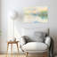 «Hazy Shore II Abstract Peaceful Serene Landscape Nature», reproduction d'art murale-616941529