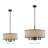 Berthine 7 - Light Steel Dimmable Drum Chandelier-1545522922-1545522920