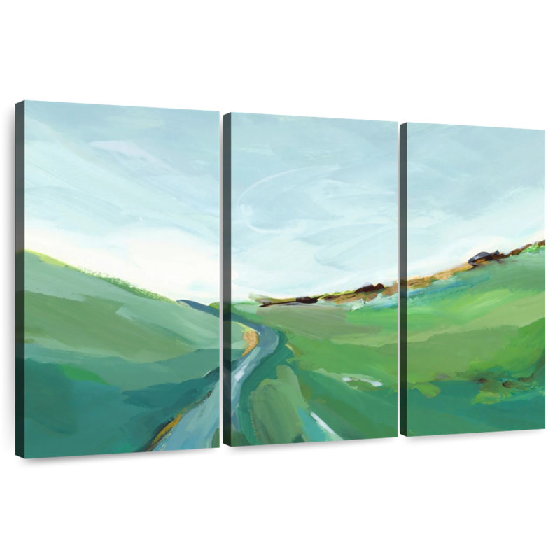 Alvord Emerald Hills, 48" H x 74" W