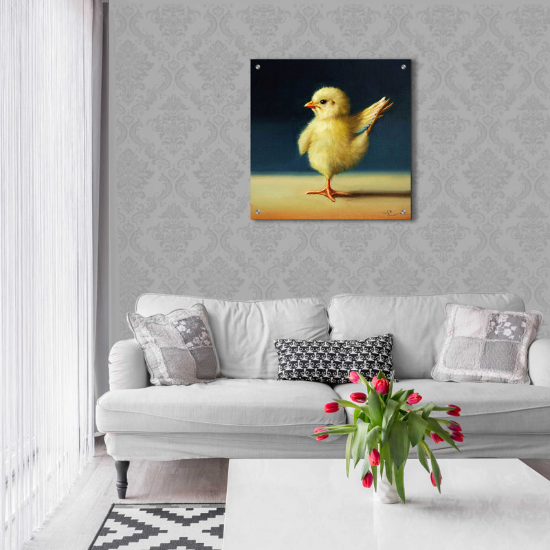 «Yoga Chick Dancer II» par Lucia Heffernan, H 24 po x l 24 po x P 0,2 po