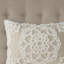 Ensemble d'édredon en chenille de coton touffeté 2 pièces-115970590-115970592