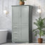 Armoire de salle de bain sur pieds en MDF Semele avec 3 tiroirs et tablettes -1107129497