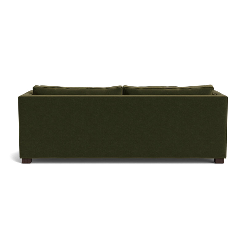 Keaton No Nail 94 Sofa, Java, Performance Velvet - Balsam