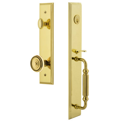 Fausse poignée de porte Carré