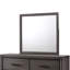 Commode l 6 po avec miroir Camile