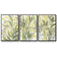 Sea Grass Fresco I, ensemble de 3 toiles encadrées sur toile-97706292-97706293