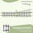 Shirely 28cm H x 243cm W Solid Wood Fence Panels Included