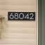 Floating Modern 4" Number Horizontal Address Plaque (5 Digits)-445667381-445663020