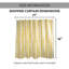 Rideau de douche simple Alline-477691974