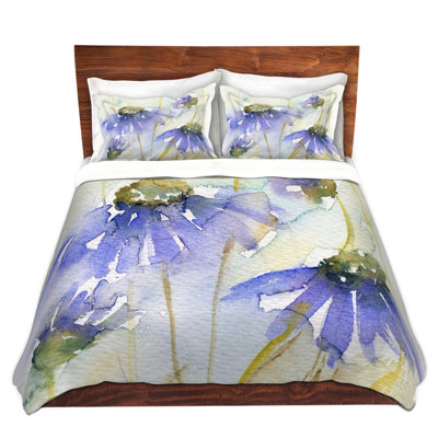 Ensembles de housses de couette DiaNoche en microfibre par Amanda Hawkins - Cottage Garden