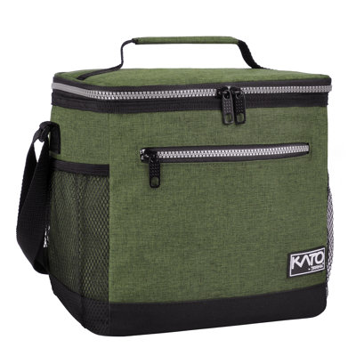 Tirrinia Large Insulated Lunch Bag, 10L Leakproof Thermal Reusable Lunch Box, Tall Lunch Cooler Tote
