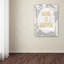 «Let's Go for the Gold I», art textuel sur toile tendue-33406256