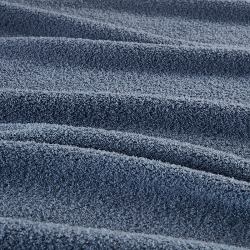 Couverture Dream, Double / double, Polyester bleu marine