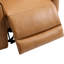 Fauteuil inclinable et pivotant manuel moderne en cuir végétalien souple de 30,7 po de largeur-1508677439