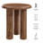 Mavina Mango Wood Side Table-113244265