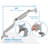 Height Adjustable Universal Desk Mount