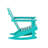 Laguna HDPE Rocking Adirondack Chair-648614682