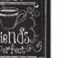 « coffee & friends », art textuel sur toile tendue-22073925
