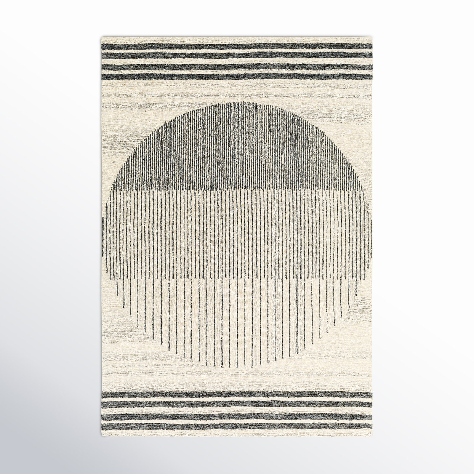 Uptown Handmade Wool Rug, Rectangle 8' x 10'