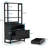 Spacious Filing Cabinet,Height File Cabinet,Stable Cabinet With Open Bookcase