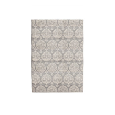 Tapis damassé beige