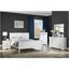 Lit simple pour chambre simple, bois massif blanc, conception, pieds de support, anglais, lit en bois élémentaire transitionnel pour la chambre à coucher, fondation indispensable-2032601929-1981747806