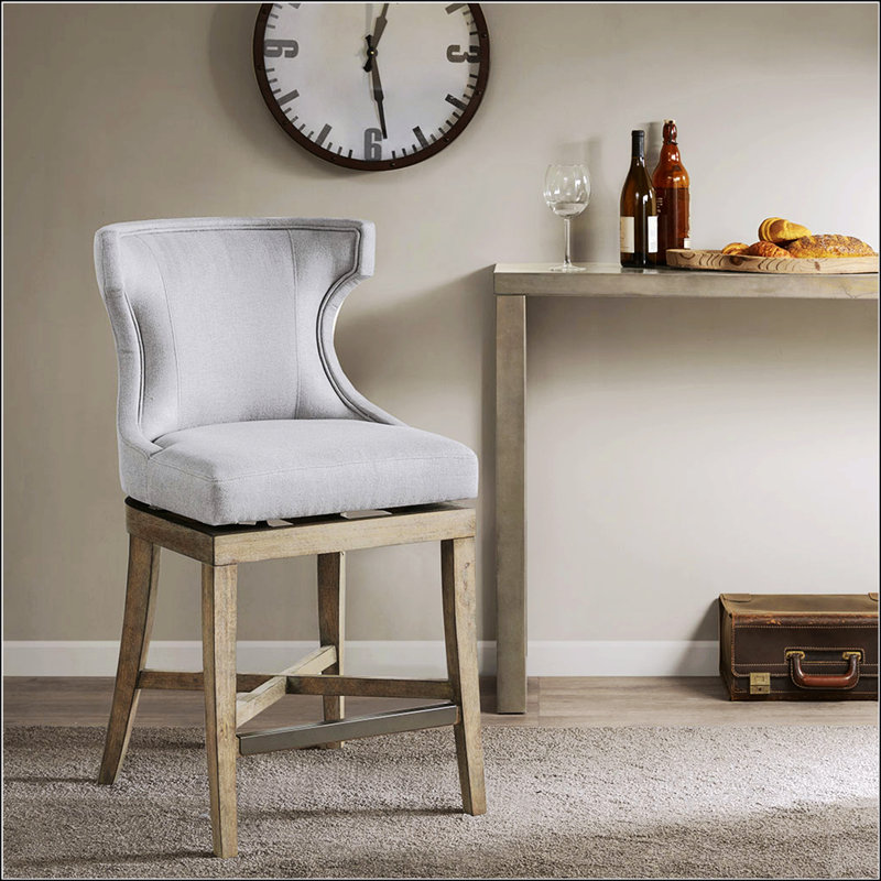 Tabouret de comptoir avec siège pivotant
