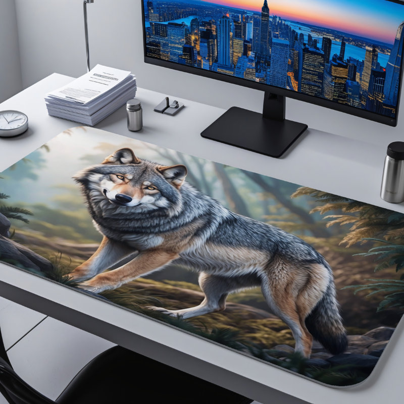 Polyester Desk Pad, 23.6x13.8