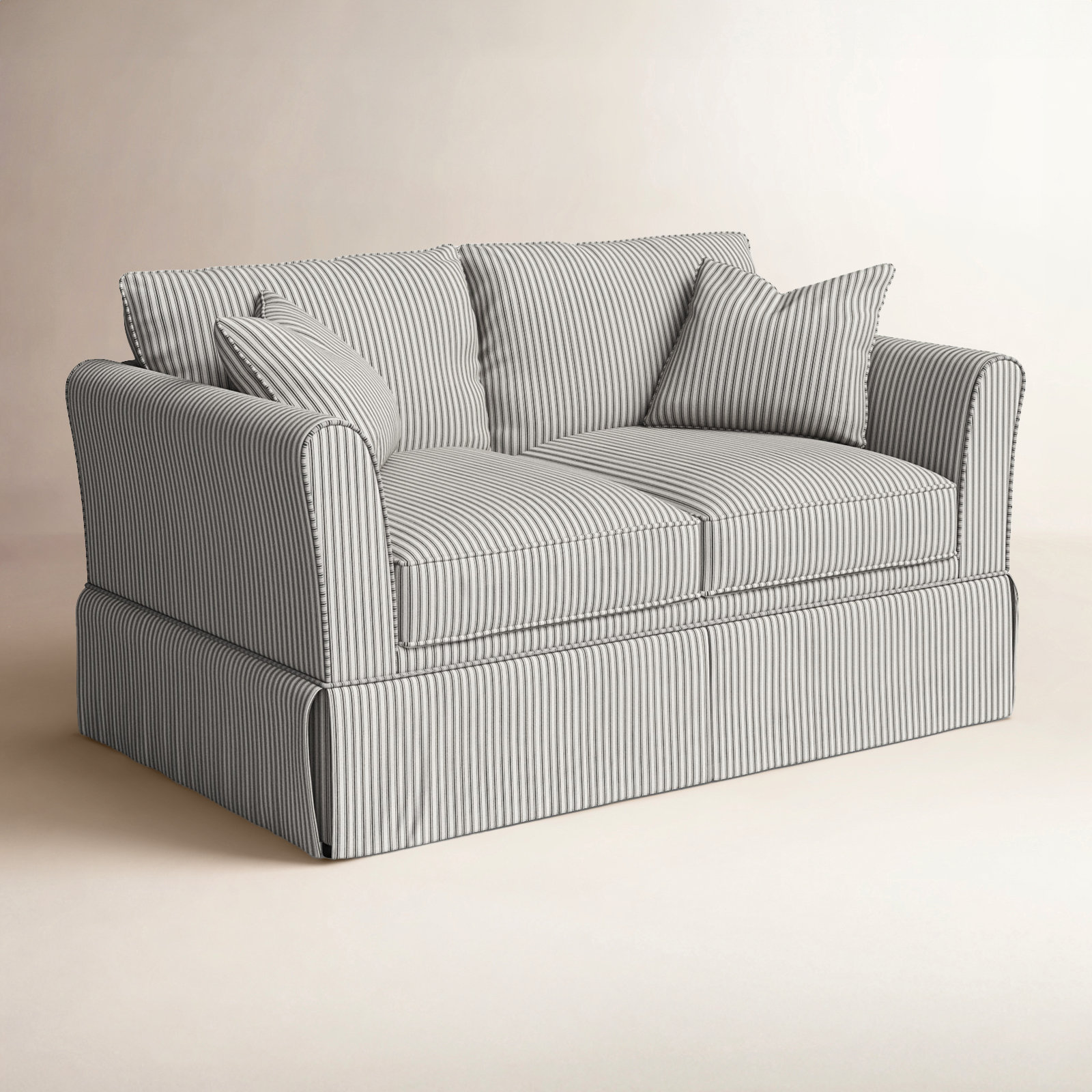 Shelby 63" Upholstered Loveseat, Cruise Adrift