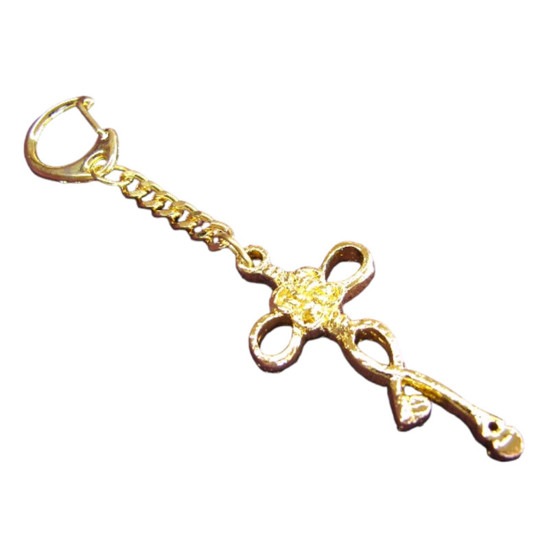 Porte-clés à double serrure Heart with