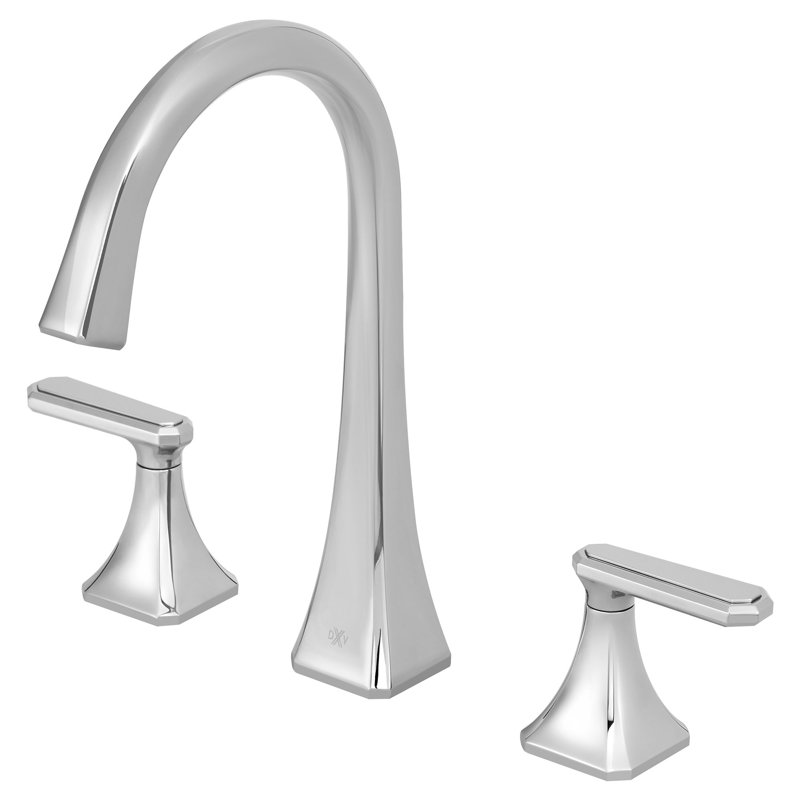 Belshire Widespread Lever Handles, Polished Chrome