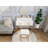 Vanity Set With Mirror And Stool - Makeup Vanity Table With Storage Drawers And Organizer, White And Gold, Space-Saving Design For Small Bedrooms