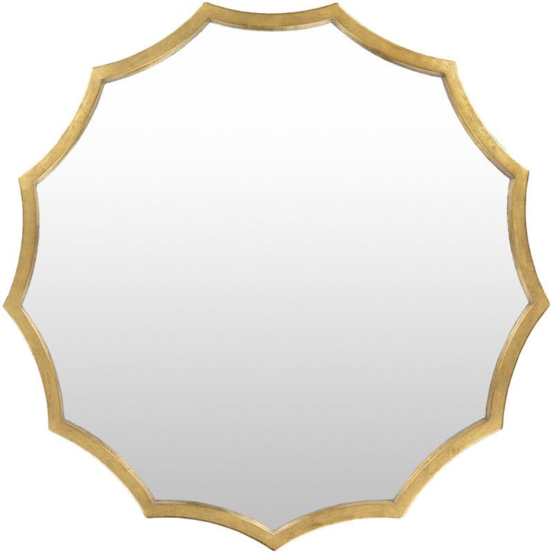 Schiffer Metal Flat Wall Mirror