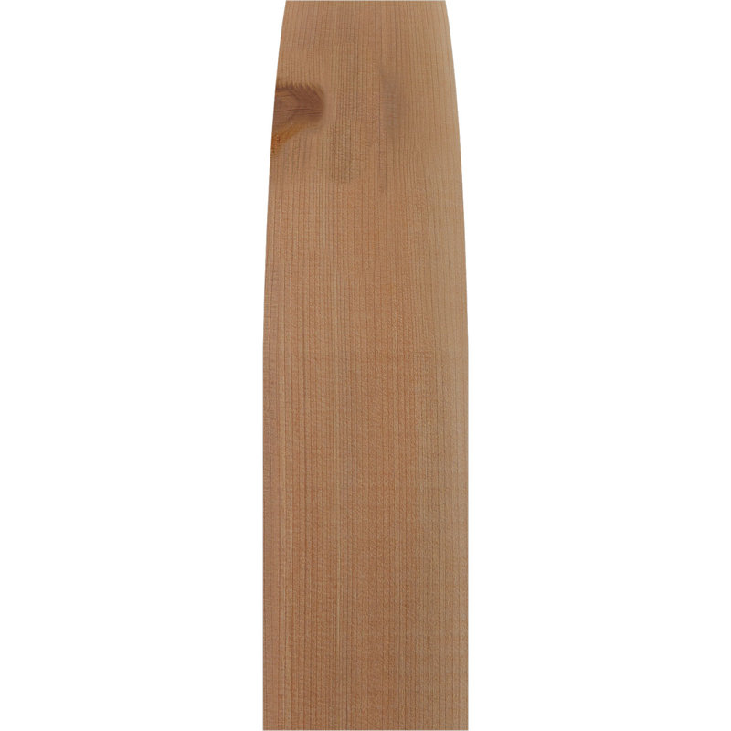 Genouillère Thorton, Cèdre rouge de l'Ouest de l 3 1/2 po (lisse), 6 po X P 14 po H