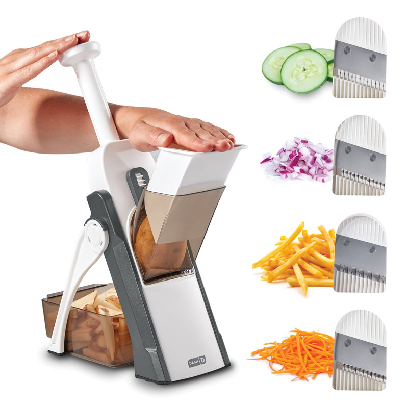 Dash Safe Slice Mandoline, Gray