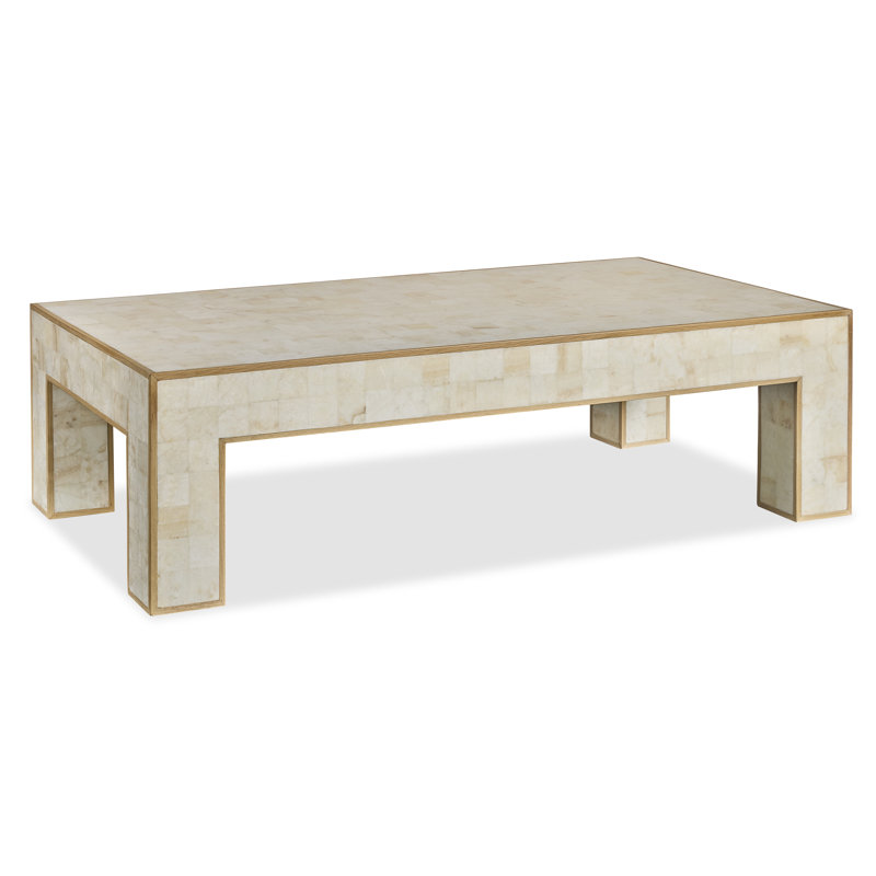 Maitland Smith Stone Top Single Coffee Table