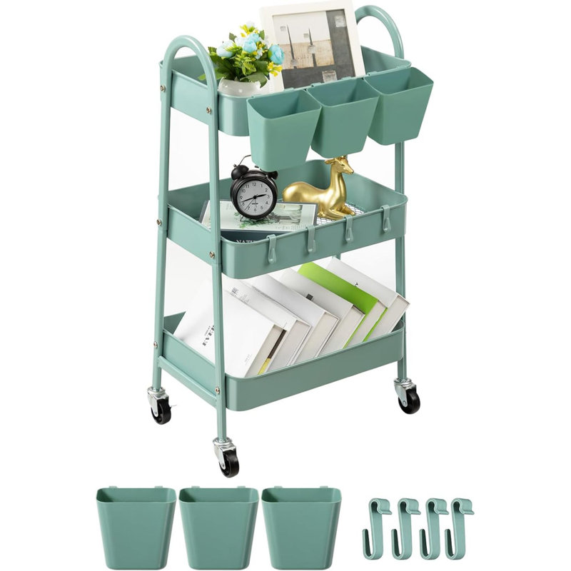 Chariot utilitaire avec roues H 31,1 po x l 15,75 po