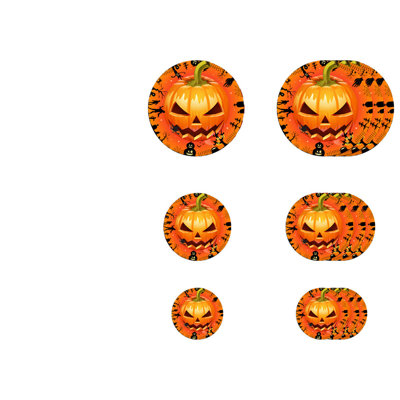 Autocollants de décoration d'Halloween