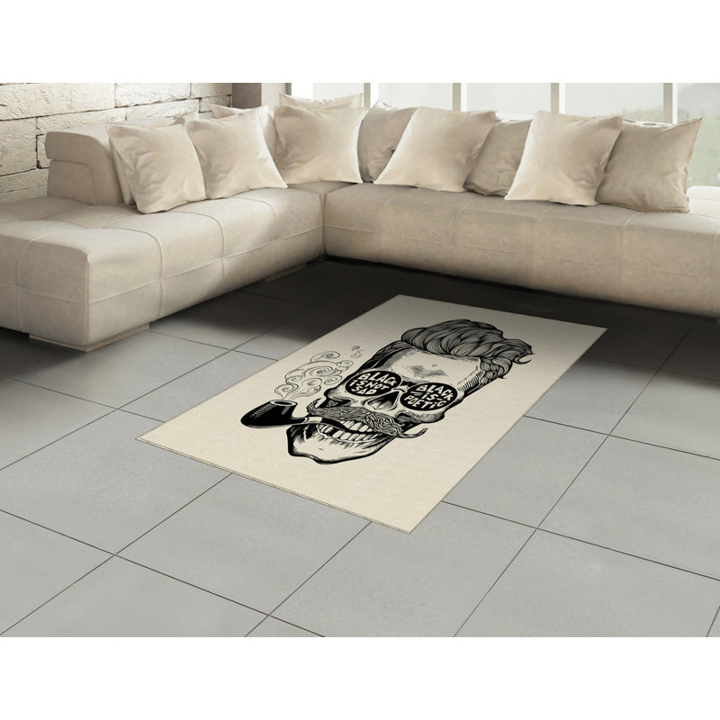 Tapis décoratif Indie High Density, Rectangle 2 pi 7 po x 5 pi