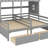 Twin-Sized Platform Beds With Dual Drawers For Children To Share - Ideal For Both Boys And Girls-241769673