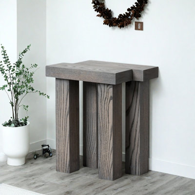 Console d'entrée en bois de frêne de style nordique
