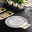 Gold Rim Party Supplies Kit for 100 Guests