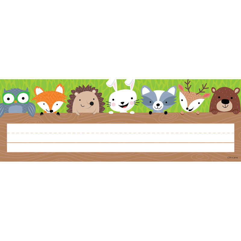 Plaque signalétique Woodland Friends