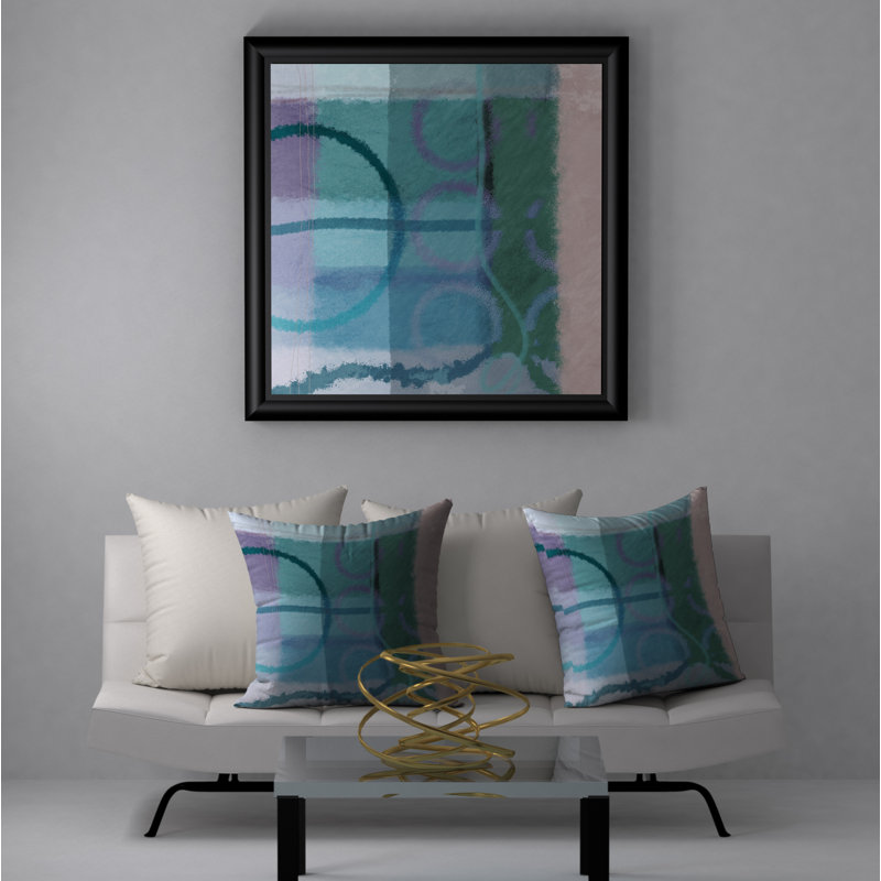 Housse de coussin carrée/insert, 18 po x 18 po