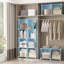 Organisateur de placard 6 cubes de rangement pour placard de rangement pour les vêtements empilables-107239844-107239849