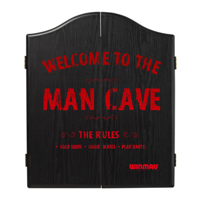 Armoire de jeu de fléchettes Man Cave
