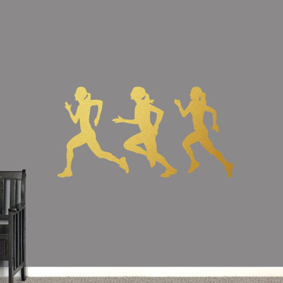 Décalcomanie murale ensemble de filles